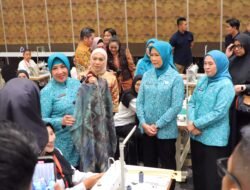 Buka Pelatihan Menjahit, Ketua Umum TP PKK Tekankan Potensi Ekonomi Fashion Rumahan 