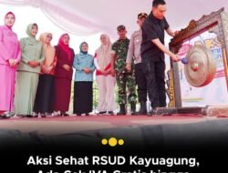 Sambut HUT RI ke-80, RSUD Kayuagung Gelar Aksi Sehat dan Bakti Sosial