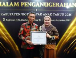 OKU Timur Raih Penghargaan Kabupaten Layak Anak Kategori Nindya