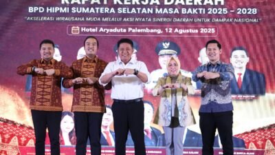 Gubernur Herman Deru Gandeng HIPMI Sukseskan Program 100.000 Sultan Muda di Sumsel