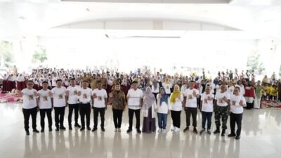 OKU Timur Raih Predikat Kota Layak Anak Kategori Nindya di Puncak HAN 2025