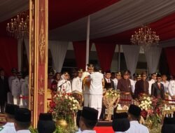 Upacara Penurunan Bendera HUT ke-80 RI di JSC Penuh Syahdu