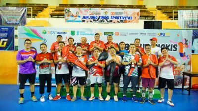 Turnamen Bulu Tangkis Antar Instansi Muba Jadi Ajang Perkuat Sinergi