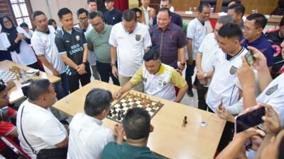 Sekda Palembang Buka Turnamen Catur Korpri Cup I Antar ASN