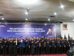 Peresmian Kantor Baru dan Pelantikan DPD NasDem Palembang, Herman Deru: Jadi Tonggak Semangat Baru