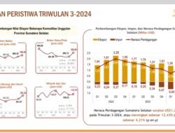 Ekonomi Sumsel Tumbuh 5,04 Persen di Triwulan III-2024, Ini Pendorongnya!