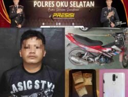 Satres Narkoba Oku Selatan Ringkus Pengedar Sabu di Malam HUT RI ke-80