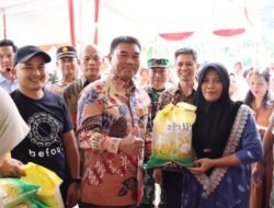 Pemkab Muba Gelar Operasi Pasar Murah di Lawang Wetan Kendalikan Inflasi