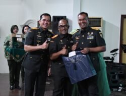 Danrem 044/Gapo Hadiri Sertijab Pejabat Utama Kodam II/Swj
