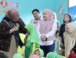 Ketua TP PKK Palembang Apresiasi Inovasi Pasar Sehat di PAUD KB Ceria