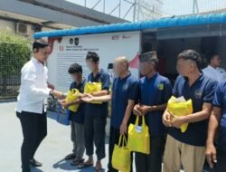 Peduli Keluarga Warga Binaan, Rutan Kelas I Palembang Adakan Bakti Sosial
