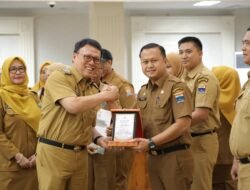 10 OPD dan 4 Kecamatan di Palembang Raih Penghargaan Pengelolaan Kearsipan