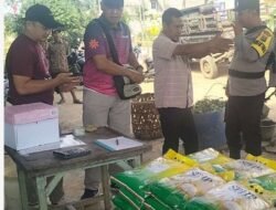 Warga Banyuasin Serbu Gerakan Pangan Murah, 10 Ton Beras Ludes Terjual