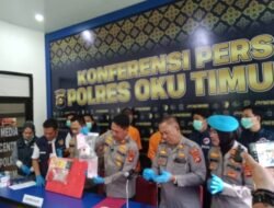 Polres OKU Timur Ungkap Peredaran 1 Kg Sabu, Dua Tersangka Ditangkap