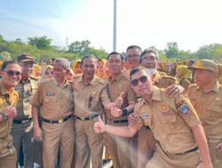 Apel Terakhir Sekda OKU Timur, Momen Penuh Haru di Halaman Pemkab