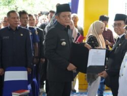 Bupati OKU Timur Lanosin Kukuhkan Pejabat dan PPPK Tahap II, Komitmen Perkuat Pelayanan Publik