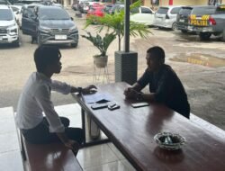 Polres Muara Enim Berikan Bantuan Sosial kepada Eks Napiter di Ujan Mas