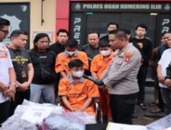 Polres OKI Tangkap Tiga Pembunuh di Kayuagung dalam Waktu Enam Jam