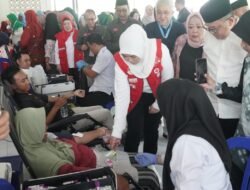 PMI Sumsel dan PWNU Gelar Donor Darah di Ponpes Aulia Cendekia: Kolaborasi Kemanusiaan dan Keagamaan
