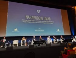 Menag Nasaruddin Umar Kenang Persahabatan dengan Paus Fransiskus di Forum Perdamaian Dunia di Vatikan