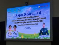 DPPPA Sumsel Sinkronkan Kebijakan D/KRPPA dengan Asta Cita Nasional