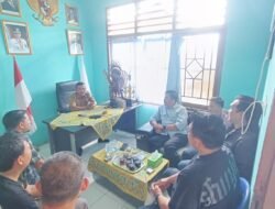 Sat Intelkam Polres Banyuasin Pantau Kamtibmas dan Transparansi Dana Desa di Purwosari