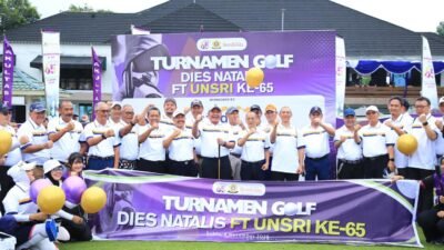 Gubernur Herman Deru: Turnamen Golf IKA FT Unsri Jadi Ajang Perkuat Jejaring