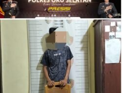 Polsek Buay Pemaca Bekuk Pelaku Pencurian Genset, Satu Rekan Masih Diburu