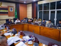 Badan Anggaran DPRD Muba Fokus Matangkan Laporan Komisi, APBD Ditargetkan Pro-Rakyat