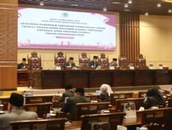 Pemprov Sumsel Sampaikan Jawaban Fraksi DPRD soal Raperda APBD 2026