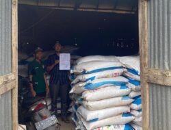 Gudang Pupuk Subsidi Desa Sejagung Diperiksa Polres Banyuasin, Ada Apa..!