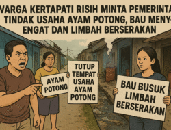 Warga Kertapati Protes Usaha Ayam Potong Ilegal: Bau Menyengat Hingga Limbah Cemari Lingkungan