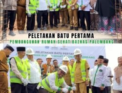 Permudah Akses Kesehatan Mustahik, BAZNAS RI Bangun RSB di Palembang