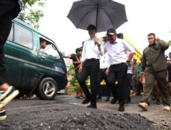Gubernur Sumsel Tinjau Jalan OKI,  Apresiasi Peran Wajib Pajak