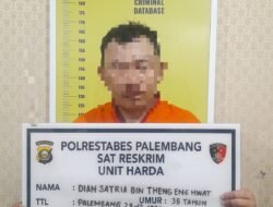Diburu hingga Bandung, Pelaku Pembunuhan Berencana di 15 Ilir Akhirnya Diringkus Tim Gabungan Polda Sumsel 