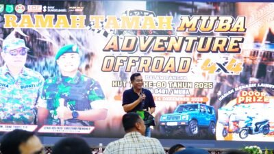HUT TNI ke-80 Dimaknai Promosi Wisata, Offroad Muba Uji Adrenalin