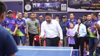 Herman Deru Buka HDCU Open, Dorong Pembinaan Atlet Tenis Meja Sumsel