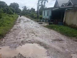 Jalan Kroi Rojali Rusak Parah, Warga Desa Merah Mata Dorong Pemanfaatan Dana PDRP
