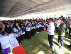 Peringatan HUT PGRI di Oku Timur, Gubernur Herman Deru Soroti Tantangan Guru di Era Digital