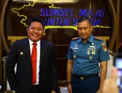 Gubernur Sumsel Gandeng Lanal Palembang Perkuat Keamanan Laut Proyek Pelabuhan Tanjung Carat