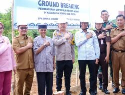 Muba Ikuti Ground Breaking SPPG Polri, Dukung Peningkatan Gizi Masyarakat