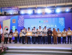 HUT ke-80 PGRI di OKI, Herman Deru Janjikan Percepatan Perbaikan Sekolah dan Insentif Guru