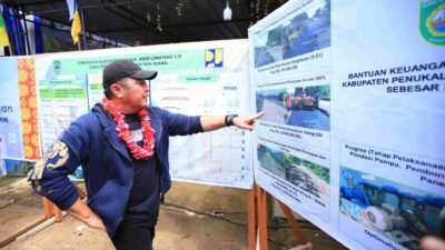 Herman Deru Tinjau Jalan Benakat–Muba, Tekankan Pembangunan Berbasis Aspirasi Warga PALI