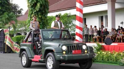 Apel Operasi Lilin Musi 2025, Herman Deru Tekankan Sinergi Pengamanan dan Antisipasi Cuaca Ekstrem