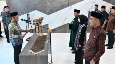 Kakanwil Kemenag Sumsel Lantik Kakankemenag PALI, Tugas Tak Lagi Sekadar Urus Haji