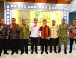 Temui Wagub Cik Ujang, Wamen HAM Sebut Sumsel Siap Perkuat Pelayanan HAM