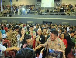 Herman Deru Soroti Ancaman Judi Online hingga Pinjol di Natal Oikumene Sumsel