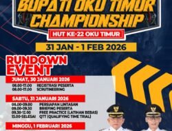 HUT ke-22 OKU Timur, Road Race Nasional Siap Sedot Pembalap Lintas Provinsi