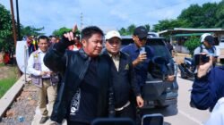 Herman Deru Tinjau Jalan Tanjung Api-Api–Sri Menanti, Akses Pertanian dan Pelabuhan Kian Lancar