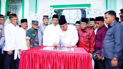 Bupati Muba : Masjid Bukan Hanya Tempat Ibadah, Tapi Pusat Kegiatan Sosial Masyarakat